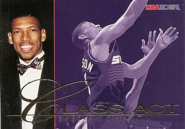 #238 Kevin Johnson - Phoenix Suns - 1995-96 Hoops Basketball