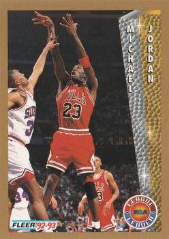 #238 Michael Jordan - Chicago Bulls - 1992-93 Fleer Basketball