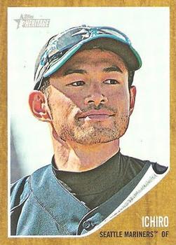 #238 Ichiro Suzuki - Seattle Mariners - 2011 Topps Heritage Baseball