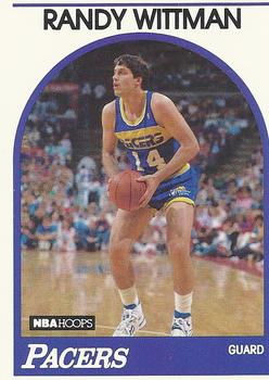 #238 Randy Wittman - Indiana Pacers - 1989-90 Hoops Basketball