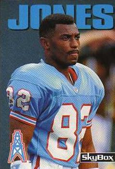 #238 Tony Jones - Houston Oilers - 1992 SkyBox Impact Football