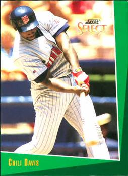#238 Chili Davis - Minnesota Twins - 1993 Select Baseball