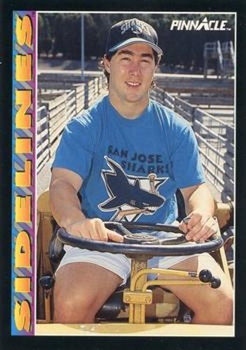 #238 Pat Falloon - San Jose Sharks - 1992-93 Pinnacle Canadian Hockey