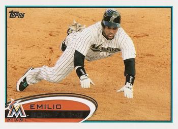 #238 Emilio Bonifacio - Miami Marlins - 2012 Topps Baseball