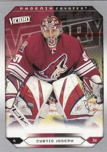 #238 Curtis Joseph - Phoenix Coyotes - 2005-06 Upper Deck Victory Hockey