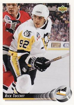 #238 Rick Tocchet - Pittsburgh Penguins - 1992-93 Upper Deck Hockey
