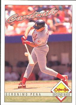 #238 Geronimo Pena - St. Louis Cardinals - 1993 O-Pee-Chee Baseball