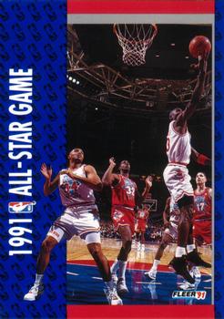 #238 1991 All-Star Game - Chicago Bulls - 1991-92 Fleer Basketball