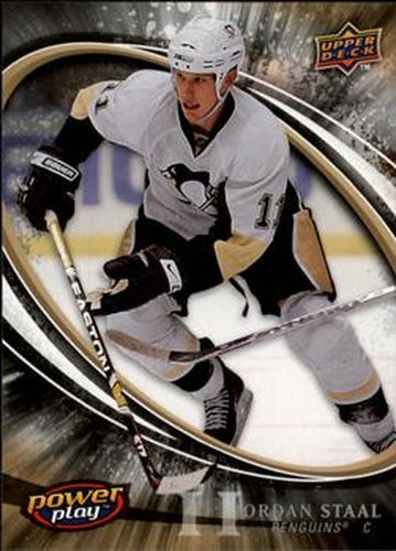 #238 Jordan Staal - Pittsburgh Penguins - 2008-09 Upper Deck Power Play Box Set Hockey