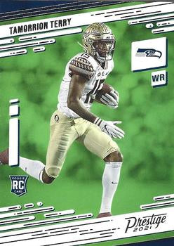 #238 Tamorrion Terry - Seattle Seahawks - 2021 Panini Prestige Football
