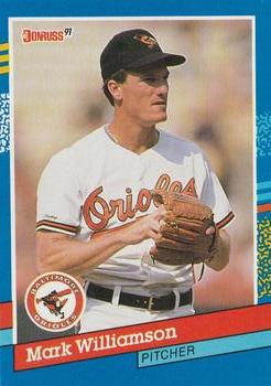 #238 Mark Williamson - Baltimore Orioles - 1991 Donruss Baseball