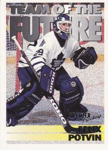 #238 Felix Potvin - Toronto Maple Leafs - 1994-95 O-Pee-Chee Premier Hockey