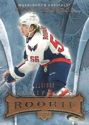 #238 Chris Bourque - Washington Capitals - 2007-08 Upper Deck Artifacts Hockey