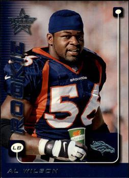 #238 Al Wilson - Denver Broncos - 1999 Leaf Rookies & Stars Football