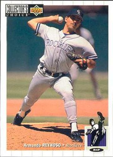 #238 Armando Reynoso - Colorado Rockies - 1994 Collector's Choice Baseball