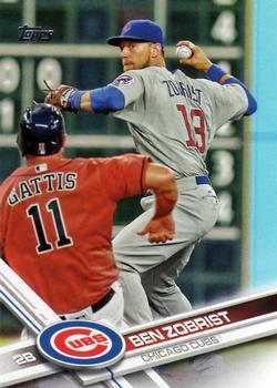 #238 Ben Zobrist - Chicago Cubs - 2017 Topps Baseball