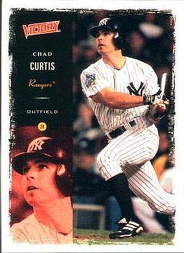 #238 Chad Curtis - Texas Rangers - 2000 Upper Deck Victory Baseball