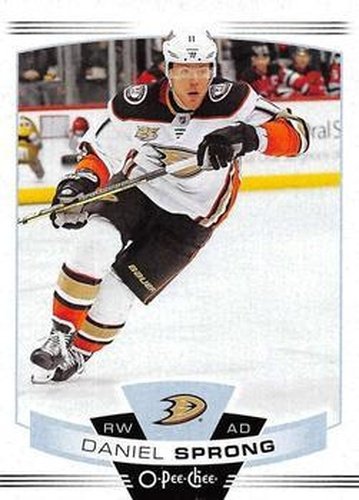 #238 Daniel Sprong - Anaheim Ducks - 2019-20 O-Pee-Chee Hockey