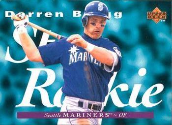 #238 Darren Bragg - Seattle Mariners - 1995 Upper Deck Baseball