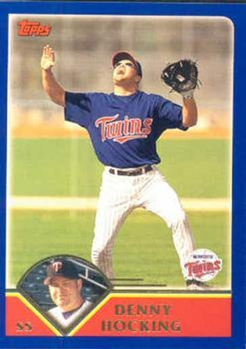 #238 Denny Hocking - Minnesota Twins - 2003 Topps Baseball
