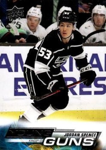 #238 Jordan Spence - Los Angeles Kings - 2022-23 Upper Deck Hockey