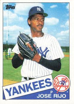 #238 Jose Rijo - New York Yankees - 1985 Topps Baseball