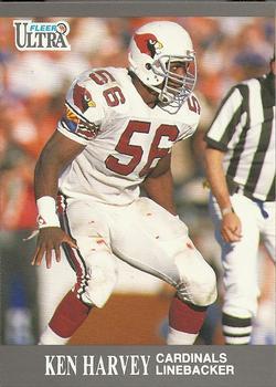 #238 Ken Harvey - Phoenix Cardinals - 1991 Ultra Football