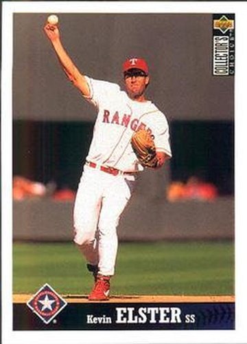 #238 Kevin Elster - Texas Rangers - 1997 Collector's Choice Baseball