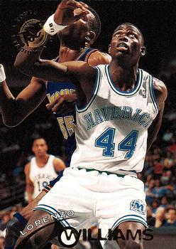 #238 Lorenzo Williams - Dallas Mavericks - 1994-95 Stadium Club Basketball