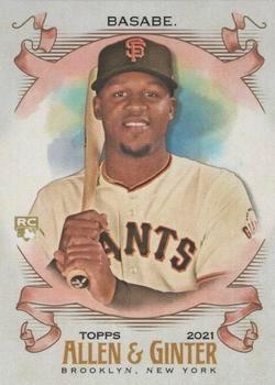 #238 Luis Basabe - San Francisco Giants - 2021 Topps Allen & Ginter Baseball