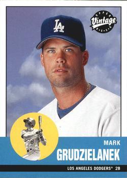 #238 Mark Grudzielanek - Los Angeles Dodgers - 2001 Upper Deck Vintage Baseball