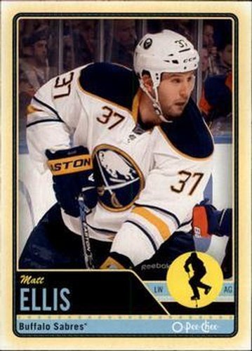 #238 Matt Ellis - Buffalo Sabres - 2012-13 O-Pee-Chee Hockey