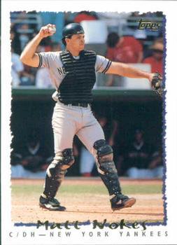 #238 Matt Nokes - New York Yankees - 1995 Topps Baseball