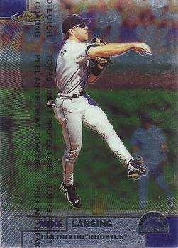 #238 Mike Lansing - Colorado Rockies - 1999 Finest Baseball