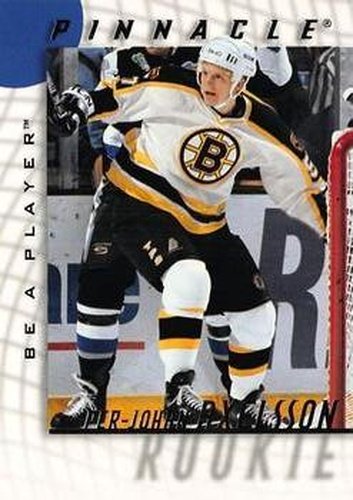 #238 P.J. Axelsson - Boston Bruins - 1997-98 Pinnacle Be a Player Hockey