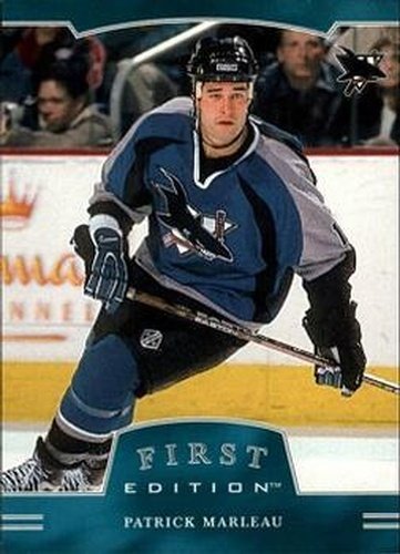 #238 Patrick Marleau - San Jose Sharks - 2002-03 Be a Player First Edition Hockey