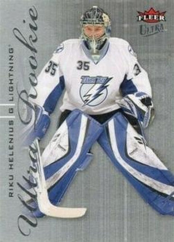 #238 Riku Helenius - Tampa Bay Lightning - 2009-10 Ultra Hockey