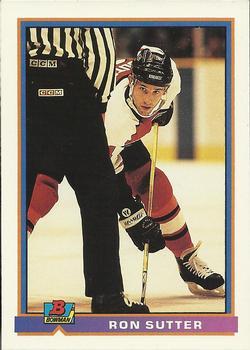#238 Ron Sutter - Philadelphia Flyers - 1991-92 Bowman Hockey