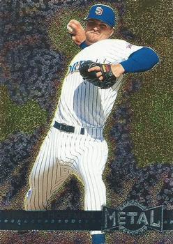 #238 Trevor Hoffman - San Diego Padres - 1996 Metal Universe Baseball