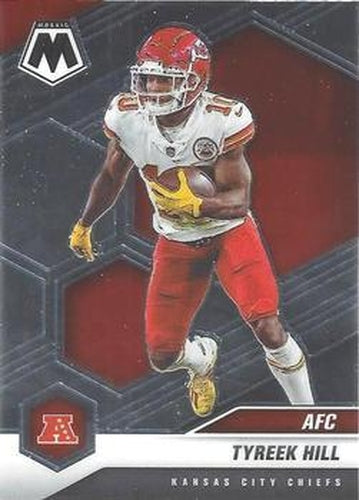 #238 Tyreek Hill - Kansas City Chiefs - 2021 Panini Mosaic Football