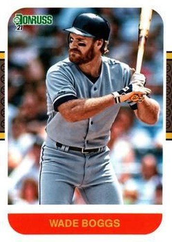 #238 Wade Boggs - Boston Red Sox - 2021 Donruss Baseball