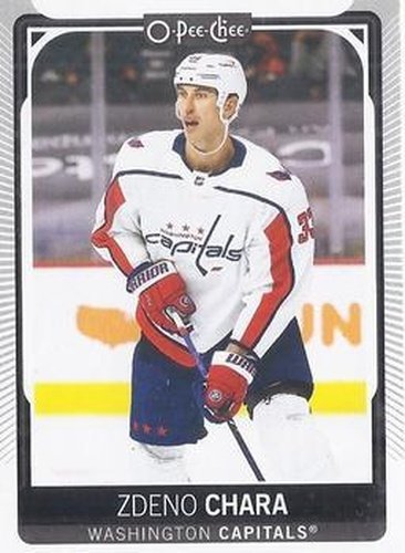 #238 Zdeno Chara - Washington Capitals - 2021-22 O-Pee-Chee Hockey