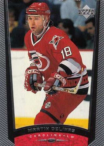 #238 Martin Gelinas - Carolina Hurricanes - 1998-99 Upper Deck Hockey