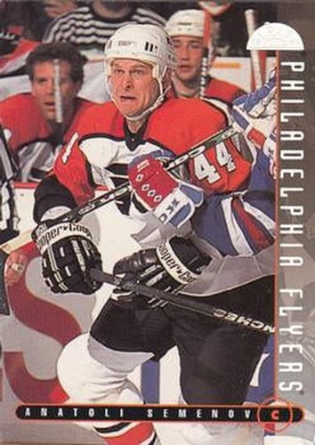 #238 Anatoli Semenov - Philadelphia Flyers - 1995-96 Leaf Hockey