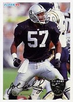 #238 Joe Kelly - Los Angeles Raiders - 1994 Fleer Football