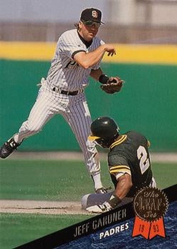 #238 Jeff Gardner - San Diego Padres - 1993 Leaf Baseball