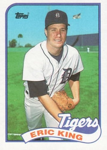 #238 Eric King - Detroit Tigers - 1989 Topps Baseball