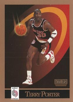 #238 Terry Porter - Portland Trail Blazers - 1990-91 SkyBox Basketball
