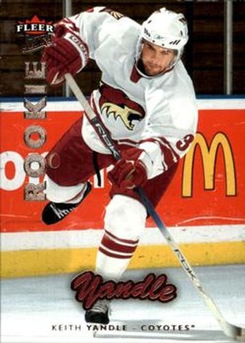 #238 Keith Yandle - Phoenix Coyotes - 2006-07 Ultra Hockey