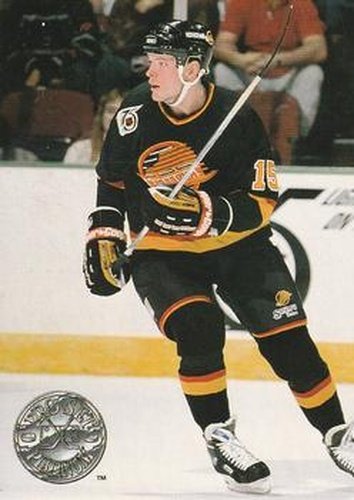 #238 Tom Fergus - Vancouver Canucks - 1991-92 Pro Set Platinum Hockey